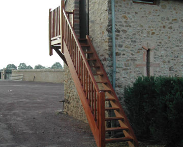 Escaliers extérieurs