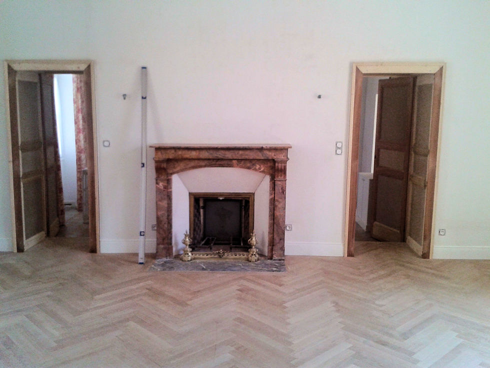 Parquet en chêne Bâtons rompus