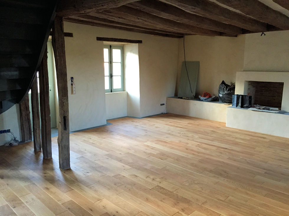 Parquet en chêne huilé